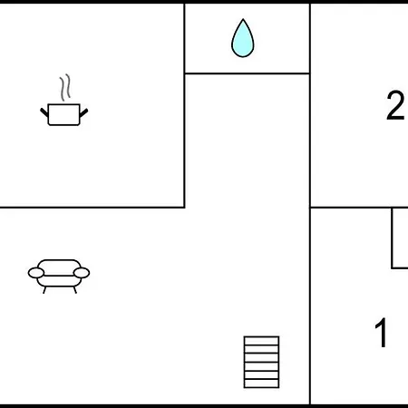 2 Bedroom Lovely In Pag דירה